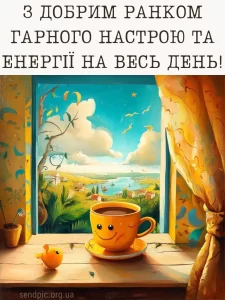 Листівка доброго ранку 3