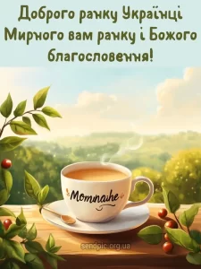 Листівка доброго ранку 15