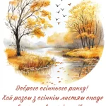 Листівка доброго осіннього ранку 9
