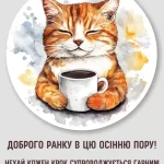 Листівка доброго осіннього ранку 19