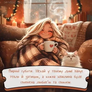 Картинка доброго ранку суботи № 20