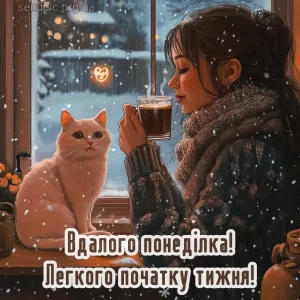 Картинка доброго ранку понеділка № 19