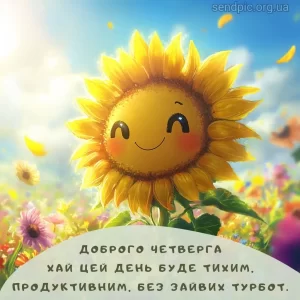 Картинка доброго ранку четверга № 12